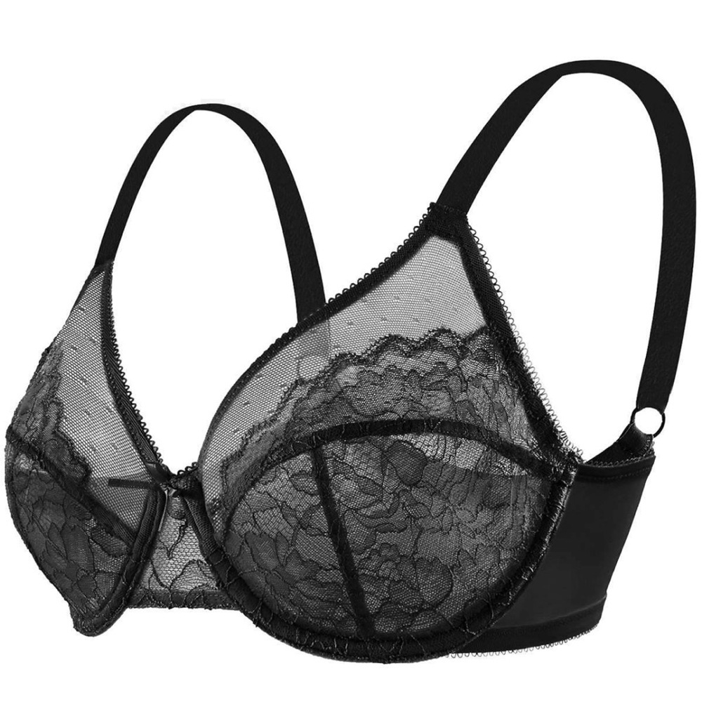 HSIA Enchante Unlined Lace Underwire Bra - Picture 4 of 10